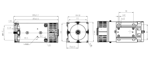 Motor de Bomba de CC de 24V 4000W de Alto Torque con Rotación CW para Electrodomésticos, Equipos de Elevación, Imán Permanente y Escobillas para Ventiladores - Product Image 5