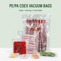Film d'emballage multicouche PA PE, scellable sous vide, barrière à l'oxygène, résistant à l'humidité, film plastique transparent pour congélateur