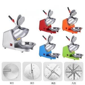 เครื่องบดน้ำแข็งสแตนเลสแบบสองใบมีด เครื่องบดน้ำแข็งสำหรับสมูทตี้ ใช้งานหนัก ทนทาน พร้อมระบบป้องกันความปลอดภัย - Product Image 6