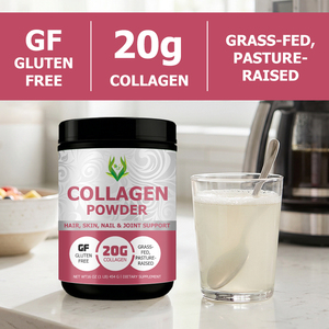 OEM/ODM Collagen Powder Supports Nails Supports Healthy Hair Promotes Skin Elasticity Radiant Skin Contains Collagen - Product Image 4