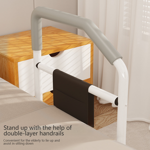 Barandillas de Seguridad Plegables para Cama King Size, para Rehabilitación, Terapia y Asistencia Médica Hospitalaria, para Personas Mayores y con Discapacidad - Product Image 6