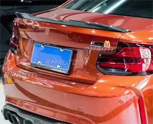 สปอยเลอร์หลังคารถยนต์ คาร์บอนไฟเบอร์แท้ ชุดแต่งสปอยเลอร์หลังสำหรับ BMW ซีรีส์ 2 รุ่น F22 F23 F87 อุปกรณ์ตกแต่งรถยนต์ - Product Image 4