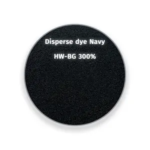 분산 염료 가격 할인 공장 스트레이트 헤어 네이비 HW-BG 300% 수성 섬유 컬러 파우더 인쇄 염색제 샘플