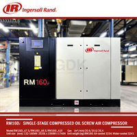 IngersollRand Série RM RM160KW-Compresseurs d'air à vis à huile industrielle à fréquence fixe à un étage Disponibilité mondiale