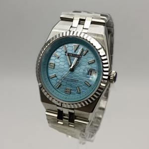 Relojes Mecánicos Automáticos con Movimiento Japonés NH35, Logotipo Personalizado, Relojes de Pulsera Clásicos Resistentes al Agua para Hombre, Relojes Digitales - Product Image 4