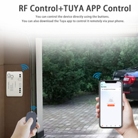 Interrupteur intelligent compatible Tuya 1CH 8-250V, module relais Wi-Fi sans fil, télécommande, interrupteur d'éclairage, Alexa, Google Home