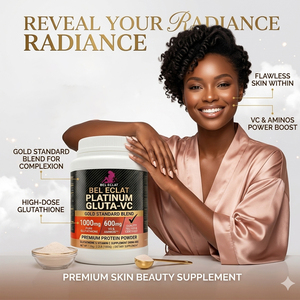 Polvo de Proteína Blanqueador de Piel Premium, Mezcla de Glutatión con Vitamina C y Aminoácidos, Suplemento Diario para Todo el Cuerpo - Product Image 2