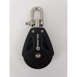 Polea de Rodamiento para Velero Simple/Giratoria Master BP-0901F, Diámetro de Rueda de 90 mm, Diámetro de Cable de 14 mm, Herraje Marino - Product Image 3