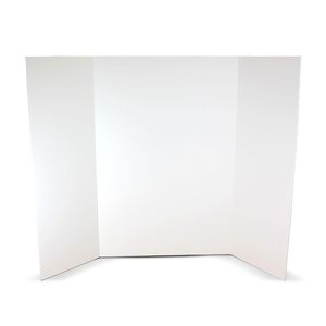 Panneaux en mousse pour présentations, fêtes scientifiques, projets scolaires, expositions événementielles et panneaux d'affichage pliables - Blanc - Product Image 2