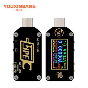 TC66 Typ C Pd Trigger USB Voltmeter Ampere meter Spannung 2-Wege-Stromzähler Multimeter Pd Ladegerät Batterie USB Tester1 - Product Image 6