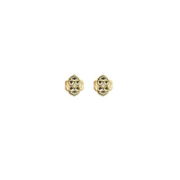 Bouchon d'oreille La boucle d'arc derrière les goujons Boucles d'oreilles Bouchons à clous Fixation en métal antidérapante Boucle d'oreille Boucle d'oreille Bouchon Boucles d'oreilles Retour