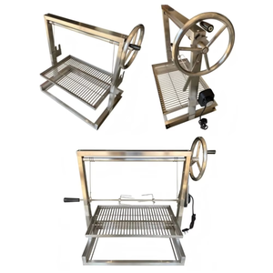 <span class=keywords><strong>Parrilla</strong></span> <span class=keywords><strong>de</strong></span> acero inoxidable <span class=keywords><strong>de</strong></span> carbón <span class=keywords><strong>de</strong></span> madera moderna <span class=keywords><strong>de</strong></span> 30 \ "GK740E sistema <span class=keywords><strong>de</strong></span> elevación <span class=keywords><strong>de</strong></span> trinquete para Asado <span class=keywords><strong>Parrilla</strong></span> Santa María cocina <span class=keywords><strong>argentina</strong></span> - Product Image 2