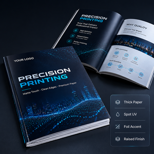 Impression personnalisée de profil d'entreprise, relations avec les investisseurs, rapport annuel, brochure commerciale, service d'impression de livres personnalisés - Product Image 2