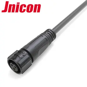 Mini Bayonet Lock 2 3 4 2+3 Pin 10a 5a Waterproof IP67 Male Female Wire Circular Connector M12