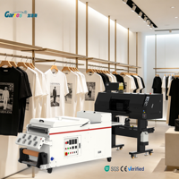 Imprimante DTF automatique grand format 60 cm avec têtes I3200 et secoueur de poudre pour la personnalisation de vêtements et de tenues de sport DIY