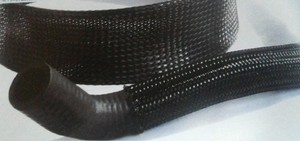 HNM High-Durable Polyester <b>Heat</b> Shrink Protective Sleeves High Ware-resisting Braided Sleeve for Wire protection - Product Image 4