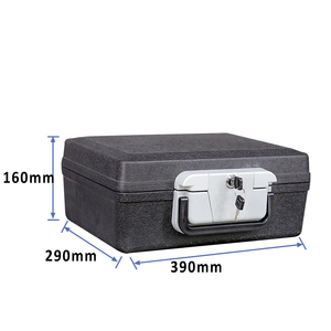 Hot Bán Chất Lượng Cao Nhà Văn Phòng Ngực Chống Cháy Không Thấm Nước An Toàn Hộp Khóa Chìa Khóa Tủ Tài Liệu Chống Cháy An Toàn - Product Image 4