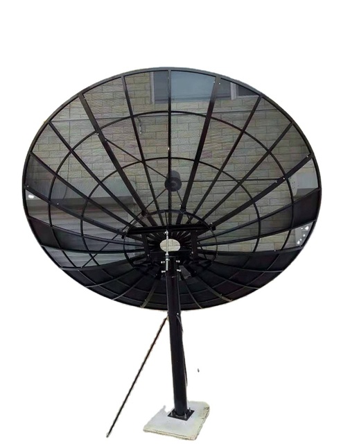 12 ft 12.1 ft Aluminium Satellite Receive Antenna Ku Band and C Band Combo TV Mesh Dish
