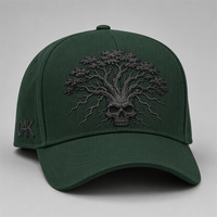 Casquette de baseball personnalisée style Old English, 5 panneaux, visière incurvée, style Dad Hat, streetwear urbain West Coast, vente en gros, faible MOQ