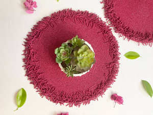 Wedding Decoration Supplies Luxury Handmade Beaded <b>Placemats</b> for Home Wedding Decorative Manufacturers Hot Sale - Product Image 2