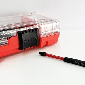 Prêt à expédier 25mm PH2 jeu d'embouts de vis à percussion de haute qualité avec poignée en acier et tête Phillips personnalisable OEM - Product Image 2