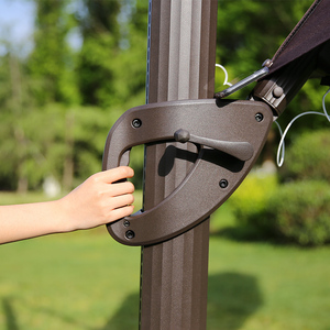 Sombrilla Roma para colgar al aire libre Impermeable Cantilever Jardín Playa Patio Sombrilla de lona Sombrilla de aluminio <span class=keywords><strong>Resta</strong></span> - Product Image 5