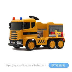 רכב צעצוע EPT מחפר הזזה עם אורות ומוזיקה - צעצוע רכב הנדסי לילדים 2026 - Product Image 6