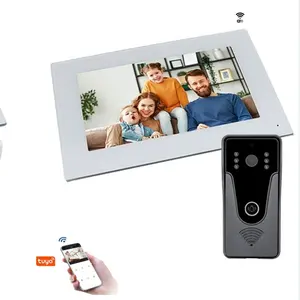 video door phone multi apartment building doorbell intercom wifi door security system, smart gsm door phone