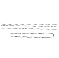 Juego de tensión preformado para abrazadera de tensión helicoidal de extremo muerto de conductor, accesorios de sujeción para conductor de aluminio trenzado