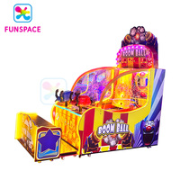 Funspace 게임 센터 동전 공 슈팅 2 플레이어 아케이드 게임기 티커 상환