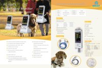 Moniteur portable OSCAT pour animaux : ETCO2, SPO2, NIBP, capnographie et 6 signes vitaux – Équipement médical vétérinaire