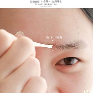 Yimeisen Slanted Tip Eyebrow Tweezers Stainless Steel Durable For Precise Brow Shaping - Product Image 5