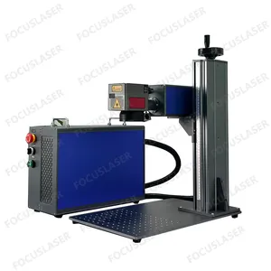 2023 Focuslaser Laser Machine JPT Laser 30W 50W 60W 80W 100W MOPA M7 Laser Marking Machine Work With Light Burn Software