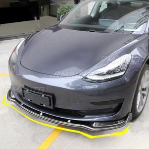 Kit carrosserie pour Tesla Model 3 : Lame de pare-chocs avant, séparateur, diffuseur, spoiler et protection de pare-chocs - Accessoires automobiles - Product Image 4