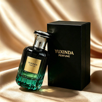 Échantillon gratuit, étiquette personnalisée, flacon de parfum vide en verre rechargeable de haute qualité de 30 ml, 50 ml, 100 ml avec bouchon en métal