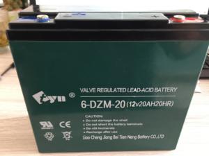 Panasonic — batterie au plomb pour vélo électrique, 12v, 20ah, 6/dzm-20 - Product Image 2