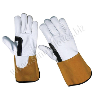 หนังวัวเชื่อมอาร์กอนถุงมือสำหรับขายโดยซันนี่ถุงมือ - Product Image 1