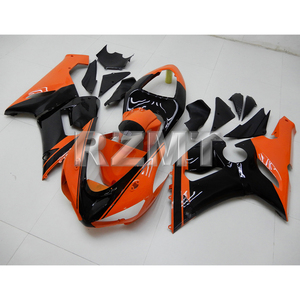Carénage de moto pour <span class=keywords><strong>Kawasaki</strong></span> <span class=keywords><strong>Ninja</strong></span> ZX-6R 636 2005 <span class=keywords><strong>2006</strong></span> ZX636 <span class=keywords><strong>ZX6R</strong></span> Corps en plastique injecté ABS Carénages personnalisés K0605 -- 106a - Product Image 2