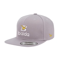 Gorra de Béisbol Personalizada de 6 Paneles, Acrílica, con Cierre a Presión, Unisex, Deportiva, para Exteriores, con Logotipo Bordado en Relieve, Estructurada