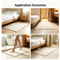 Tapis de sol absorbant l'eau HENGJIU pour chambre à coucher, salle de bain, entrée et protection du sol de la chambre d'hôtes