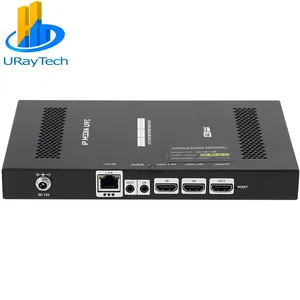 Codificador de vídeo 4k hdmi, 2 canales, 8 canales, decodificador hdmi, transcodificador IP