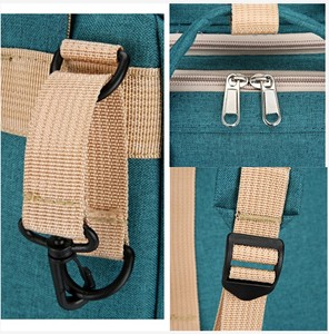 Sac de <span class=keywords><strong>voyage</strong></span> multifonction pour maman, sac à dos pour bébé, nylon extensible, ensemble de sacs à couches et de sacs de couchage - Product Image 5