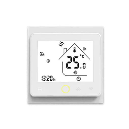 ควบคุมเสียงสอง/สี่พัดลมท่อขดลวดห้องวาล์ว Wifi Thermostat สำหรับ Air Conditioner