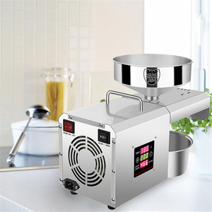Stainless Steel Automatic <b>Oil</b> Presser Digital Display Soybean <b>Oil</b> Extractor Home Commercial Use - Product Image 1