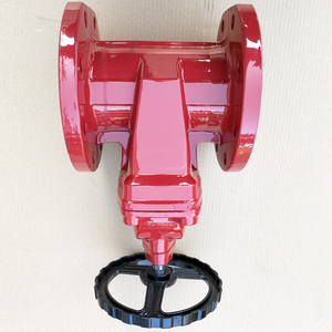 ANSI Fire Water Flange DarkWedge Signal Gate Soft Seal Cast Iron Signal - Product Image 2