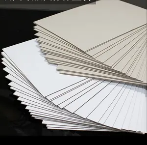 Amazon ขายร้อน A4/A5หนาทนทาน250กรัม-400กรัมกระดาษแข็งสีเทาสีขาวสำหรับบรรจุภัณฑ์การประมวลผล
