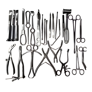 Ensemble de 25 instruments chirurgicaux orthopédiques de base en acier inoxydable, kit de chirurgie osseuse pour traumatismes, fournisseur en gros - Product Image 1