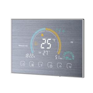 Thermostat intelligent programmable Wi-Fi 95-240V, 5+1+1 six périodes, commande vocale par application, rétroéclairage LCD, chaudière à eau/gaz, <span class=keywords><strong>chauffage</strong></span> thermore - Product Image 3