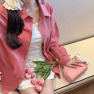 Cardigan Sottile Casual Elegante Stile Rilassato di Alta Qualità Vestibilità Slim Effetto Snellente Protettivo - Product Image 1