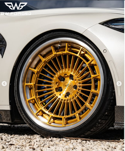 ล้อ Vossen LC3-06 สำหรับ <span class=keywords><strong>BMW</strong></span> G80 M3 สีทอง Imperial Gold ขอบขัดเงา ขนาด 18 19 20 21 นิ้ว 5x114.<span class=keywords><strong>3</strong></span> ล้อบิลเล็ต - Product Image 1